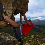 Climbing in the Travo valley