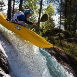 foto:Tommy Østby: Cascata del Brandseth durante la gara