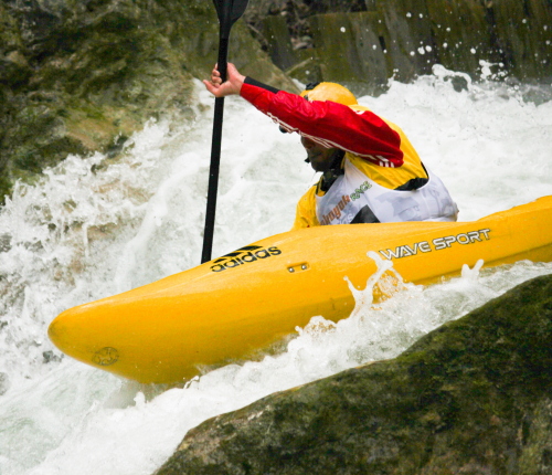 Michele Ramazza on the Nera river