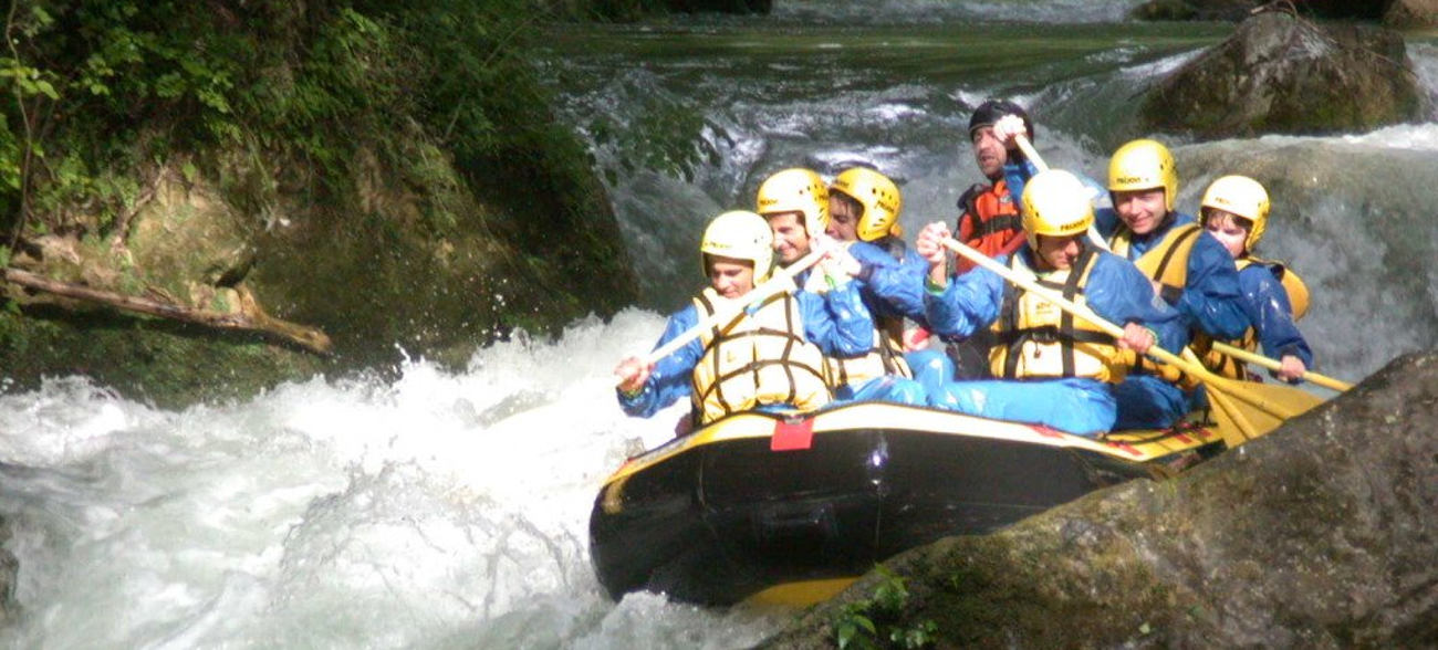 Rafting sul fiume Nera